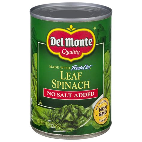 Canned Spinach & Greens - Order Online & Save | MARTIN'S