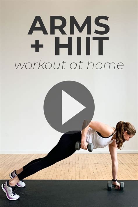 35-Minute Upper Body HIIT Workout (Video) | Nourish Move Love