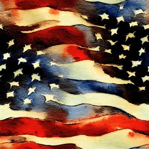 Download Watercolor Painting of the American Flag Patterns Online ...