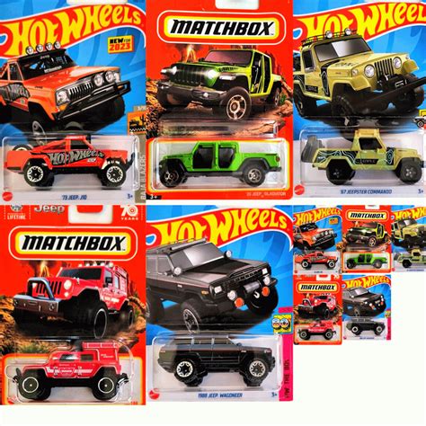 Showcase of the Most Iconic Hot Wheels Jeep Adventures!