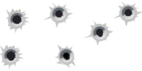 Download Bullet Holes, Target Shooting, Gunshot. Royalty-Free Vector ...