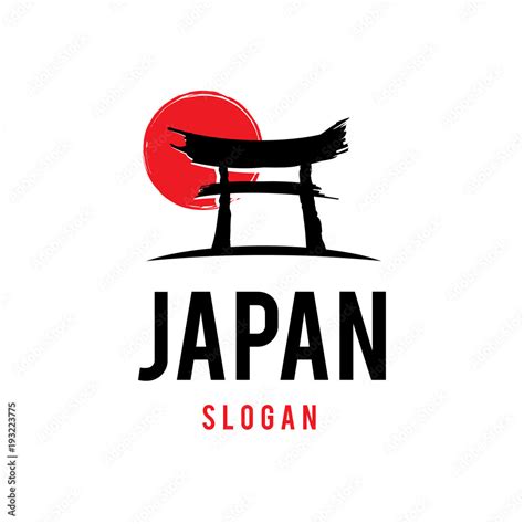 Japan Logo Stock Vector | Adobe Stock