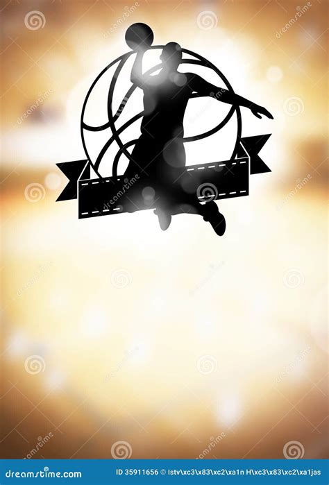 Basketball Background Royalty Free Stock Image - Image: 35911656