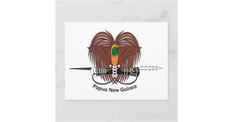 Papua New Guinea Coat of Arms Postcard | Zazzle