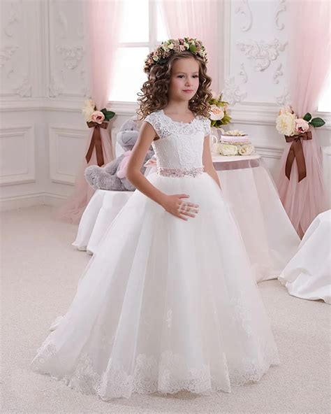 2017 New Design First Communion Dresses for Girl Party Dress Holy ...