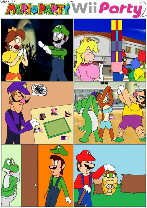 Mario Party meets Wii Party 2 by SuperSaiyanCrash on DeviantArt