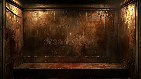 A dark, empty room stock illustration. Illustration of floor - 320354255