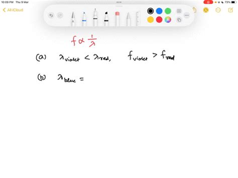 ⏩SOLVED:(a) Which color of light has the higher frequency, red or ...