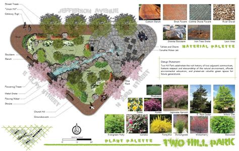 two hill pocket park | Parking design, Pocket park, Landscape plans