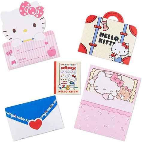 Free Shipping | Hello Kitty Stationery Set | 5 Fun Designs | 75 Pieces ...