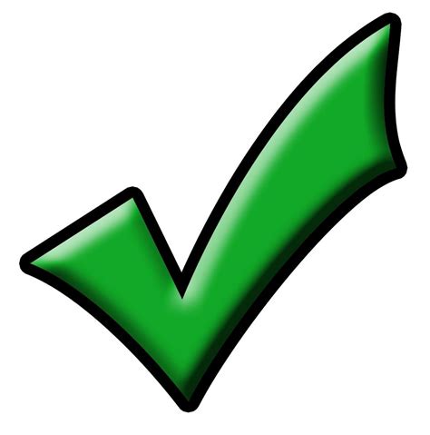 Free Green Checkmark, Download Free Green Checkmark png images, Free ...