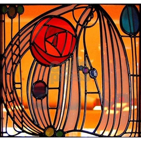 Charles Rennie Mackintosh Stained Glass Throw Blan by FunImages101 ...