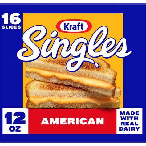 Kraft Singles American Cheese, Slices - Shop Cheese at H-E-B