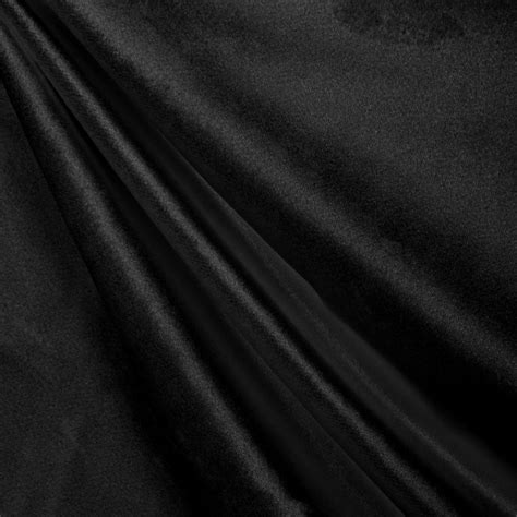 Black Classic Royal Velvet Fabric | OnlineFabricStore