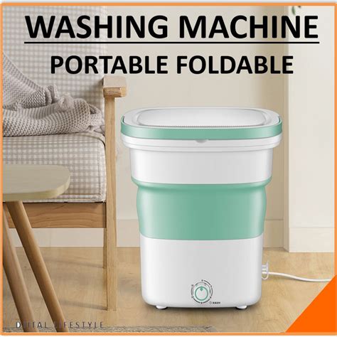 Mini Folding Washing Machine Semi-Automatic Portable Travel Multi ...