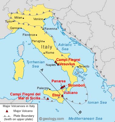 Mount Etna Volcano, Italy: Map, Facts, Eruption Pictures