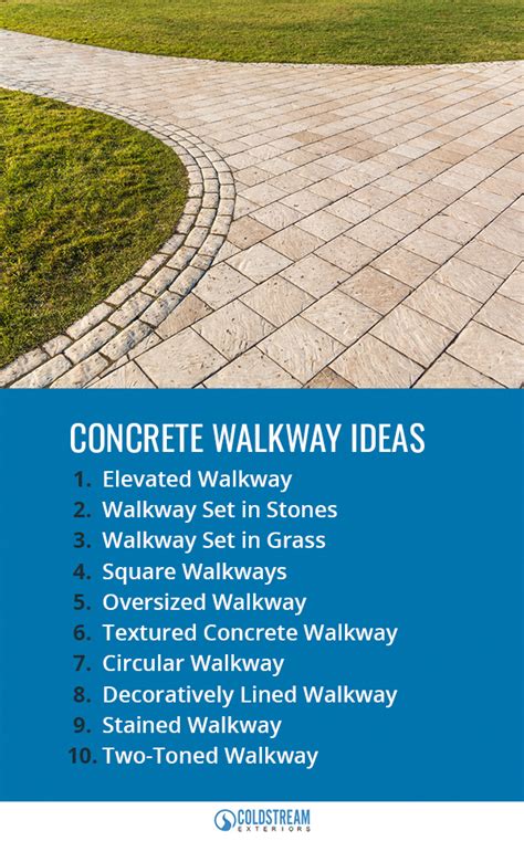 10 Concrete Walkway Ideas to Inspire Your Next Project