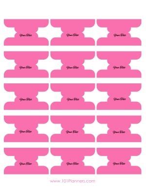 Free Divider Tabs Template | Customized Printable Tab Dividers