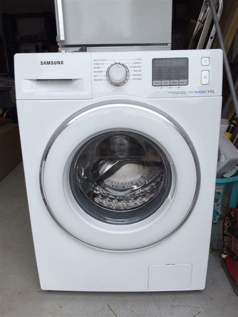 Samsung Eco Bubble 8kg Washing Machine White | in Crowland ...