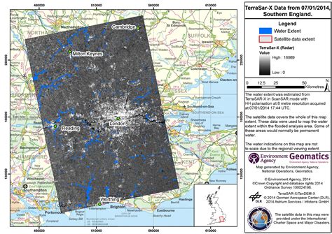 Flood in England, UK - Activations - International Disasters Charter