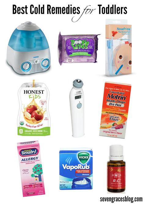 Best Cold Remedies for Toddlers - Seven Graces