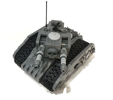 a lego star wars tank is shown on a white background