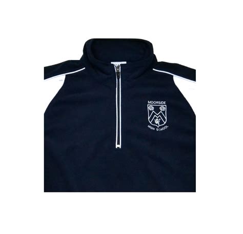 Moorside High 1/4 Zip Training Top - Whittakers School Wear