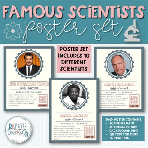 Scientists Famous - Rae Rocks Teaching