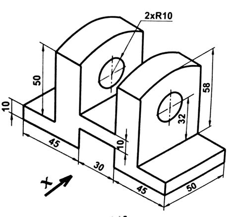 engineering graphics S1 EEE-A 2017-18: Orthographic Projection Examples