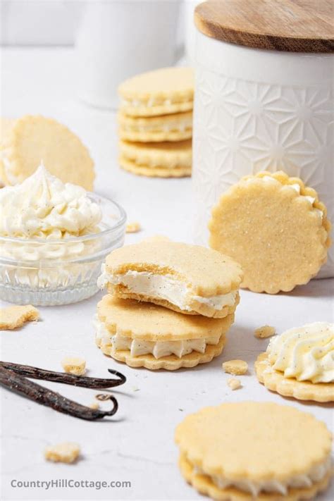 Vanilla Sandwich Cookies | Recipe | Yummy cookies, Delicious desserts ...