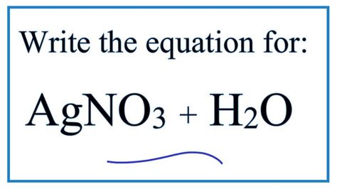 Balanced Chemical Equation For Table Salt And Silver Nitrate | Elcho Table