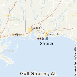 Map Of Gulf Shores Alabama And Surrounding Area - Black Sea Map