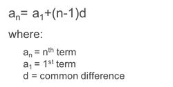 Arithmetic Sequence Calculator