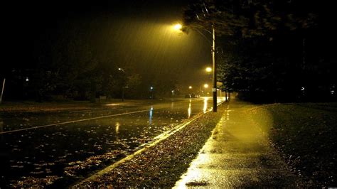 Night Rain Wallpapers - Top Free Night Rain Backgrounds - WallpaperAccess