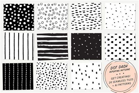 DOT DASH | Seamless Patterns | Seamless patterns, Pattern, Seamless