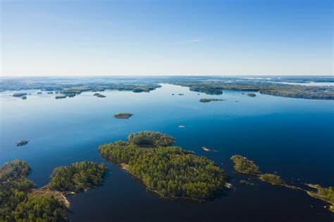 Islands Of The Baltic Sea View From A Height Stock Photo - Download ...