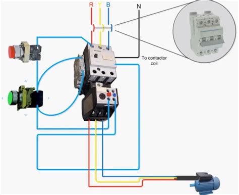 Dol Starter Control Diagram With Timer Dol Starter Wiring