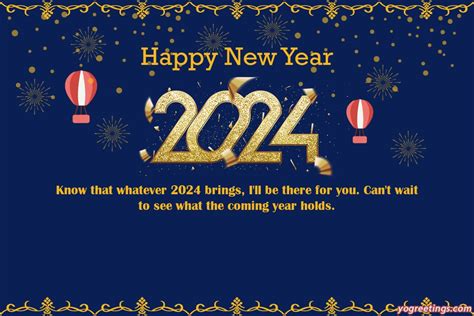 Best Happy New Year Greeting Cards for 2024