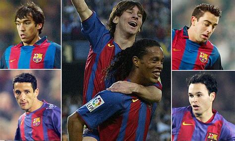 Who played alongside Lionel Messi in his Barcelona debut in 2004 and ...