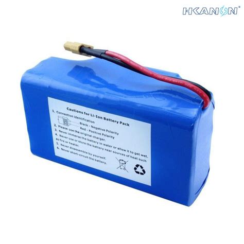 18650 Lithium Ion Battery Pack , 36v Hoverboard Battery Environmentally ...