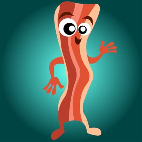 iPhone Giveaway of the Day - BaconMoji bacon emoji stickers