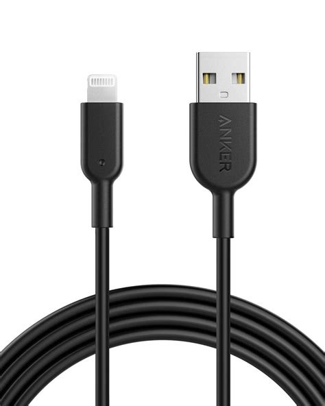 Anker MFi Certified Powerline II Charger Cable for iPhone Xs/Max/XR/X/8 ...