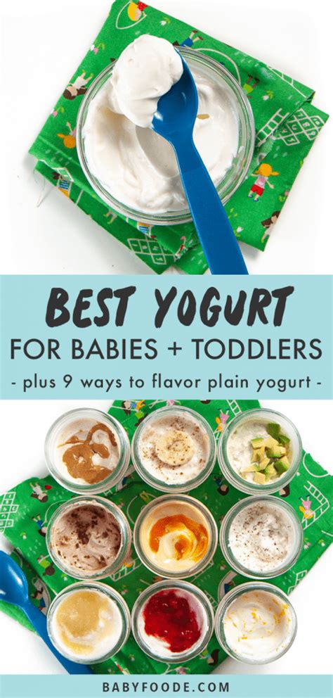 Best Yogurt for Babies (plus, 9 ways to flavor plain yogurt) - Baby Foode