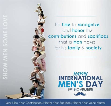 Happy International Men's Day