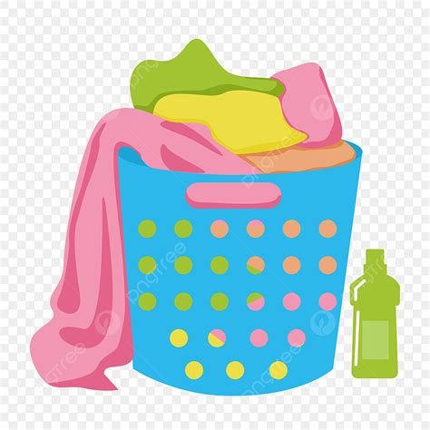 Laundry Basket Clipart Hd PNG, Hollow Laundry Basket Laundry Clip Art ...