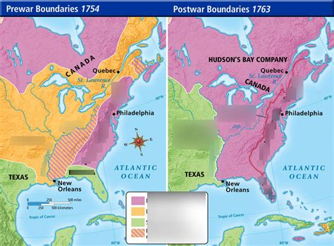 French & Indian War Map Diagram | Quizlet