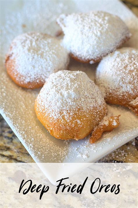 Deep Fried Oreos - Mooshu Jenne