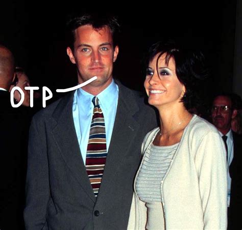 Matthew Perry And Courteney Cox