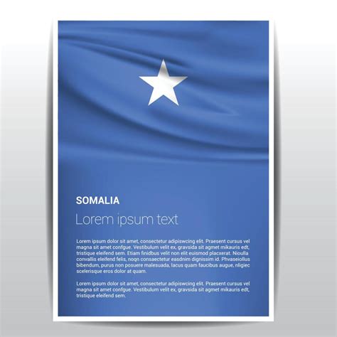 Somalia flag design vector 13283409 Vector Art at Vecteezy