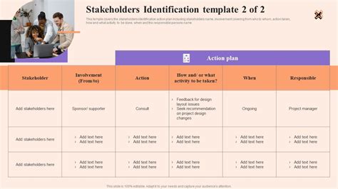 Corporate Communication Strategy Stakeholders Identification Template ...